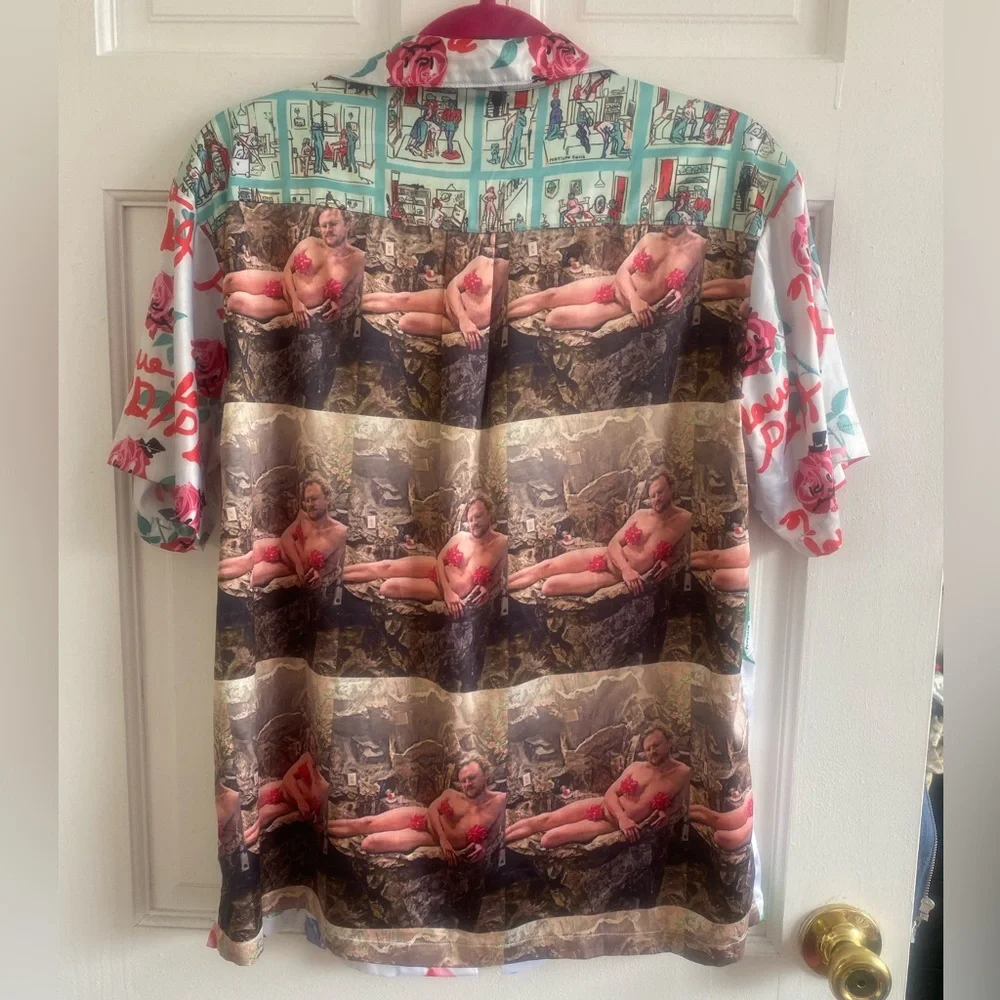FBC Scrap Satin Unisex Top - Picture 4 of 4